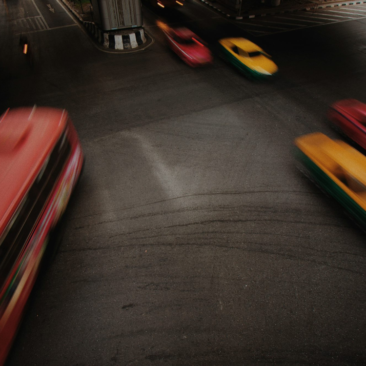 Cross road time lapse