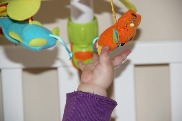 Yellow and orange plush toy